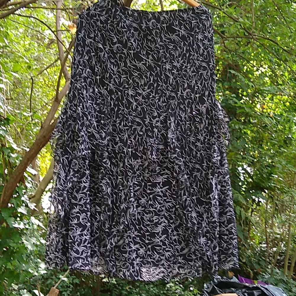 Tunique Nights Chiffon Skirt